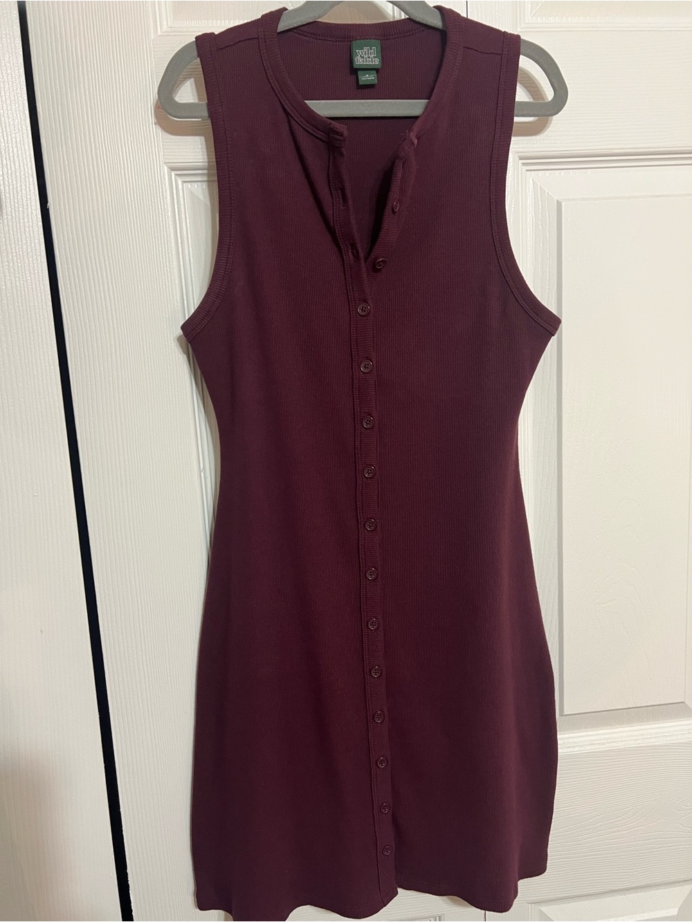 Burgundy Wild Fable dress